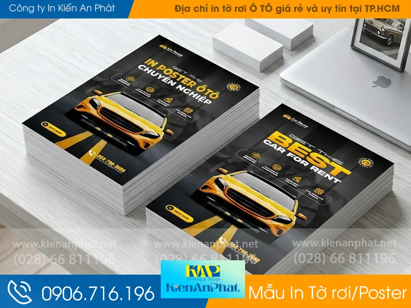 Địa chỉ in tờ rơi ô tô giá rẻ và uy tín tại TP.HCM