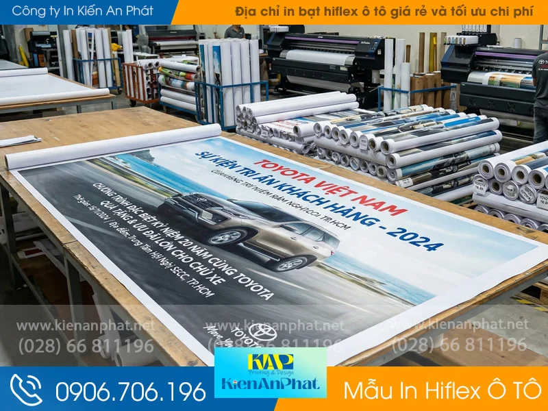 Địa chỉ in bạt hiflex ô tô giá rẻ và tối ưu chi phí