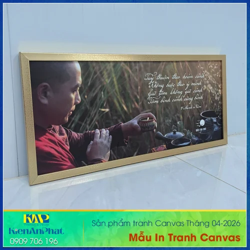 Mẫu tranh Canvas mới nhất cập nhật Tháng 04/2026