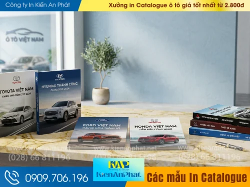 Xưởng in Catalogue ô tô giá tốt nhất từ 2.800đ