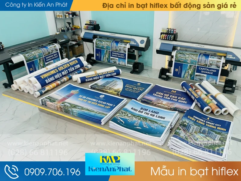 Địa chỉ in bạt hiflex bất động sản giá rẻ nhưng chất lượng cao
